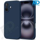 Premium Siliconen hoesje voor de Samsung S25 Ultra - Donker Blauw