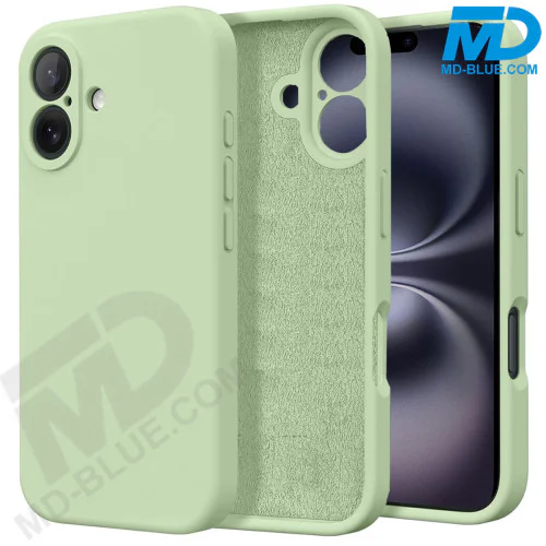 Premium Siliconen hoesje voor de Samsung S25 Ultra -  Mos Groen