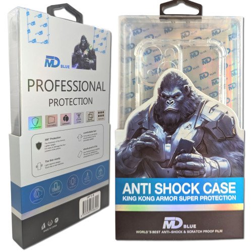 Samsung S25 Ultra - Premium Antishock Case - Hard Back Cover - Transparant