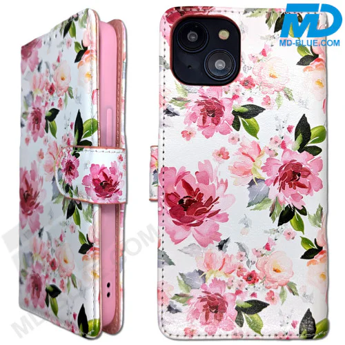 Samsung S25 Plus - Telefoonhoesje - Book Case - Bloemen