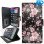 Samsung S25 Plus - Telefoonhoesje - Book Case - Bloemen