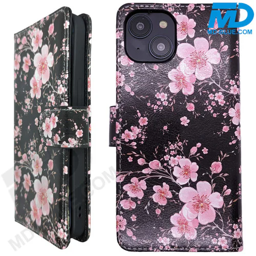Samsung S25 Plus - Telefoonhoesje - Book Case - Bloemen