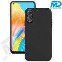 Oppo A78 (4G) Telefoon Hoesje Siliconen Zwart