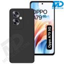 Oppo A79 (5G) Telefoon Hoesje Siliconen Zwart