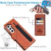 Samsung Z Fold 6 - Telefoonhoesje - Book Case - Zwart