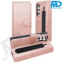Samsung Z Fold 6 - Telefoonhoesje - Book Case - Rosé Goud