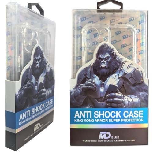 iPhone 16 Plus - Premium Antishock Case - Transparant