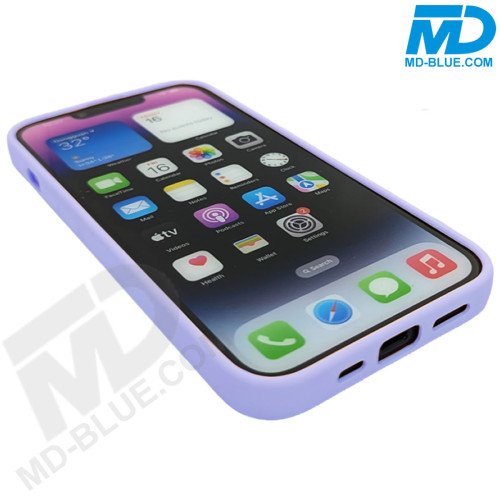 Premium Siliconen hoesje voor de Samsung A50 Paars