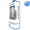 MDBlue - Oplaad stekker - 2 x USB - Auto oplader - Snellader - Wit