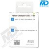 MDBlue - Oplaadkabel - Voor iPhone - USB-C naar Lightning - 1 meter - Wit