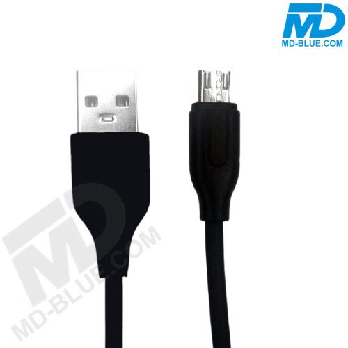 MDBlue - Oplader en Laadkabel - 1 meter - USB A to Micro USB - Set