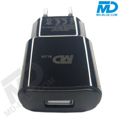 MDBlue - Oplader en Laadkabel - 1 meter - USB A to Micro USB - Set