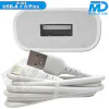 MDblue - Oplaadset - Oplader USB-A - Oplaadkabel USB-A > 8 Pin 1mtr