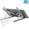 Verstelbare Laptop/Notebook Standaard Universeel - Ergonomisch - Aluminium - 15,6 Inch - Zilver Verstelbare Laptop/Notebook Standaard Universeel - Ergonomisch - Aluminium - 15,6 Inch - Zilver