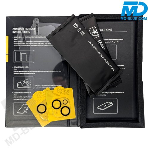 2-Pack iPhone 15 Screenprotector + 2 Lensbeschermers – 9H Gehard Glas, Krasbestendig & Case-Friendly