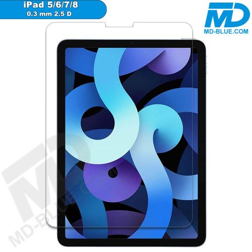 Screenprotector voor iPad 5 / 6 /  7 / 8 / 9    - 0.3 mm 2.5 D - Beschermglas