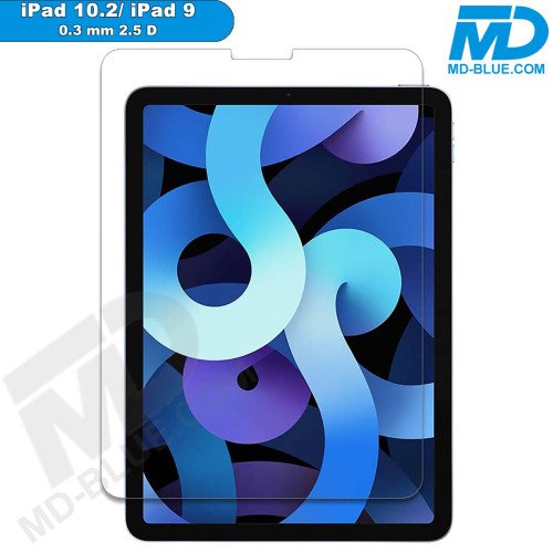 Screenprotector voor iPad 10.2 / iPad 9  - 0.3 mm 2.5 D - Beschermglas