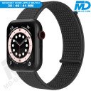 MDblue - Bandje geschikt voor Apple watch 38-40-41 MM - Zwart