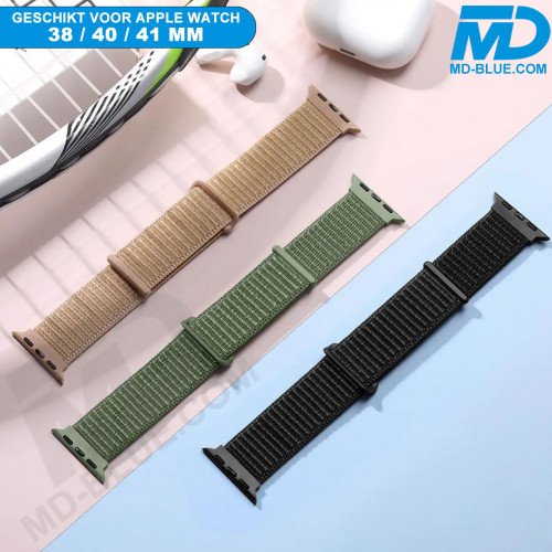 MDblue - Bandje geschikt voor Apple watch 38-40-41 MM -  Bright Sunny