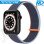 MDblue - Bandje geschikt voor Apple watch 42-44-45-49 MM - Dark Navy Blue