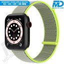 MDblue - Bandje geschikt voor Apple watch 42-44-45-49 MM - Light Yellow