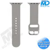 Apple Watch Bandje - Siliconen - SmartWatch Bandje - voor Apple watch 38/40/41MM - (S) Lengte 16 t/m 19cm -Grijs