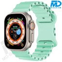 Apple Watch - Bandje - Siliconen - Smart Watch Bandje - voor Apple watch 42-44-45-49 MM - Pistache
