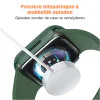 Apple Watch Screenprotector - Case - Hoesje - Apple Watch Series  6, 5, 4 en SE 44 mm - 9H Gehard Glas - Leger Groen