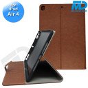MDblue - Tablet Hoes - Case - Wallet voor iPad AIR 4 - Bruin