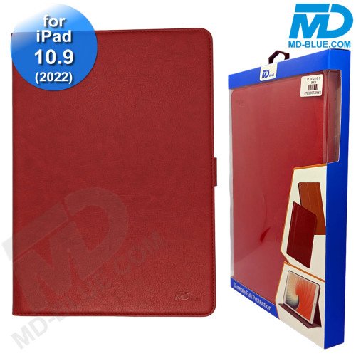 MDblue - Tablet Hoes - Case - Wallet voor iPad 10.2 / 10.5  - Rood