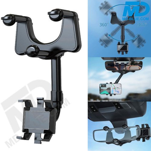 Auto Telefoonhouder voor binnenspiegel - Universele telefoonhouder 