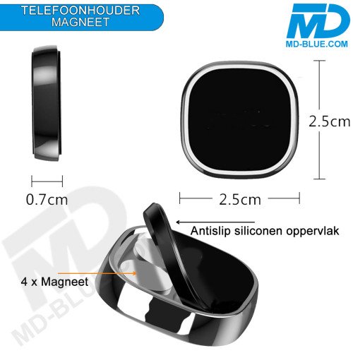 MDblue Telefoonhouder Universeel met magneet MDblue Telefoonhouder Universeel met magneet