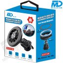 Universele magnetische auto telefoonhouder voor ventilatierooster - Zwart