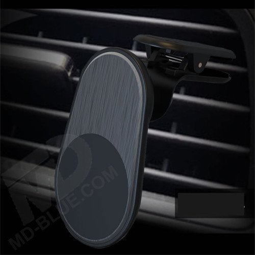 Universele magnetische auto telefoonhouder voor ventilatierooster - Zwart