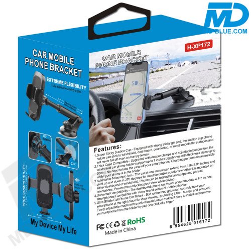 Telefoonhouder Auto Universeel met zuignap voor raam of dashboard