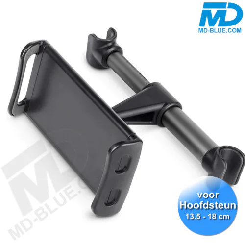 Auto Telefoonhouder achterbank - Universele telefoonhouder - Telefoon of Tablet - Zwart