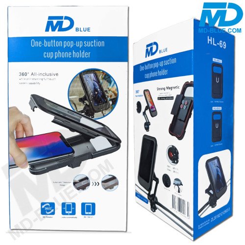 Telefoonhouder Fiets / Motor / Scooter Universeel waterdicht Telefoonhouder Fiets / Motor / Scooter Universeel waterdicht