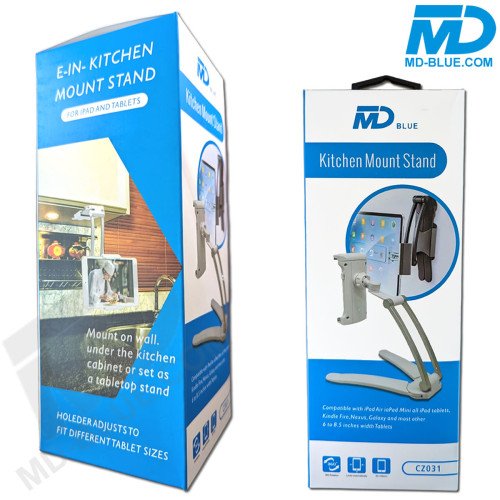 MDblue Telefoonhouder - Standaard  - voor thuis of op kantoor - Wit