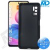 Xiaomi Redmi Note 10 (5G) - Telefoonhoesje - Achterkantje - Siliconen - Zwart Xiaomi Redmi Note 10 (5G) - Telefoonhoesje - Achterkantje - Siliconen - Zwart