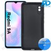 Xiaomi Redmi 9A - Telefoonhoesje - Achterkantje - Siliconen - Zwart Xiaomi Redmi 9A - Telefoonhoesje - Achterkantje - Siliconen - Zwart