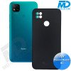 Xiaomi Redmi 9C - Telefoonhoesje - Achterkantje - Siliconen - Zwart