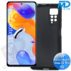 Xiaomi Redmi Note 11 PRO  - Telefoonhoesje - Achterkantje - Siliconen - Zwart