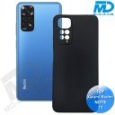 Xiaomi Redmi Note 11 - Telefoonhoesje - Achterkantje - Siliconen - Zwart