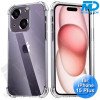 iPhone 15 Plus - Telefoonhoesje - Gorilla Antishock Case - Transparant