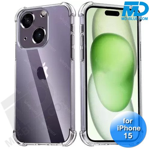 iPhone 15 - Telefoonhoesje - Gorilla Antishock Case - Transparant