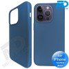 iPhone 14 Pro Max  Telefoon Hoesje - Siliconen - Achterkantje - Donker Blauw