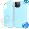 iPhone 14 Pro Max  Telefoon Hoesje - Siliconen - Achterkantje - Licht Blauw