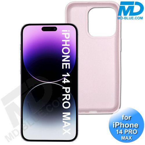 iPhone 14 Pro Max Telefoon Hoesje - Siliconen - Achterkantje - Roze iPhone 14 Pro Max Telefoon Hoesje - Siliconen - Achterkantje - Roze