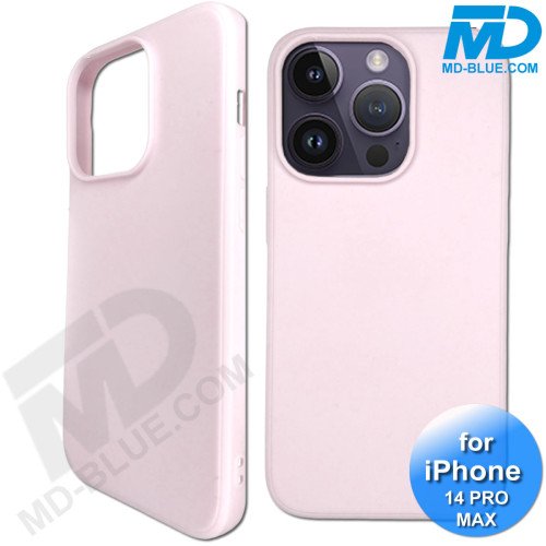 iPhone 14 Pro Max Telefoon Hoesje - Siliconen - Achterkantje - Roze iPhone 14 Pro Max Telefoon Hoesje - Siliconen - Achterkantje - Roze