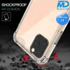 iPhone 11 Telefoonhoesje - Back Cover - Antishock - Transparant
